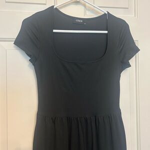 Cider Classic Black Short Sleeve Pantsuit